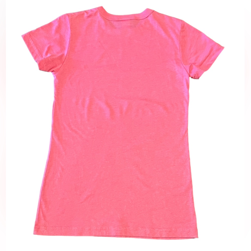 Junk Food La Vie Boheme (The Bohemian Life) Face Pink Shirt Size Small - Picture 5 of 7